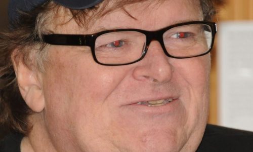 An Oscar winner for Bowling for Columbine, host Michael Moore