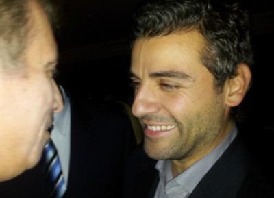Inside Llewyn Davis’ Oscar Isaac was the highest profile nominee at the CBS party