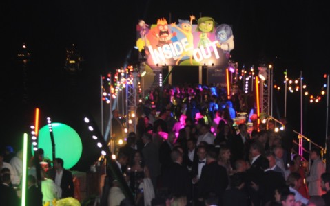 A taste of Hollywood in France; the Inside Out party on the Carlton beach pier