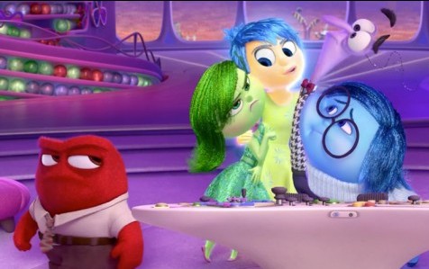 A young girl's emotions as depicted by Pixar in Inside Out