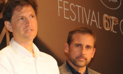 Director Bennett Miller (left) turned comic Steve Carell into the darkest of characters