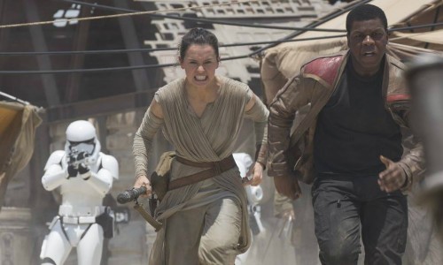 Star Wars: The Force Awakens was well clear at the top of the UK Box Office chart