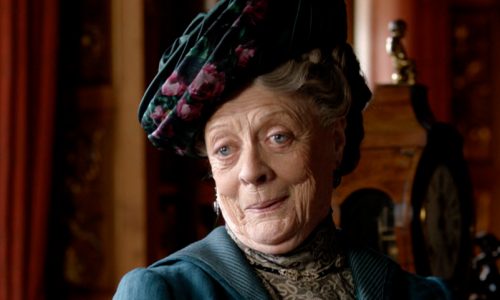 Dame Maggie Smith is nominated as supporting actress in Downton Abbey