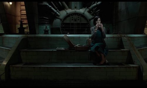 Sally Hawkins stars as a cleaning lady with an unusual love interest in The Shape of Water